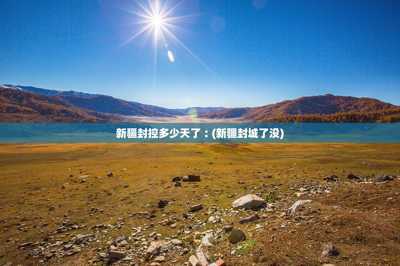 新疆封控多少天了︰(新疆封城了没)