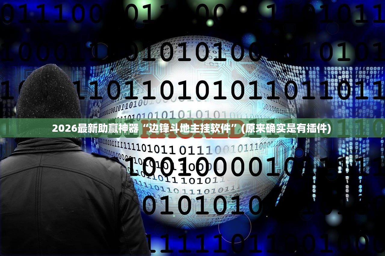 2026最新助赢神器“边锋斗地主挂软件”(原来确实是有插件) 