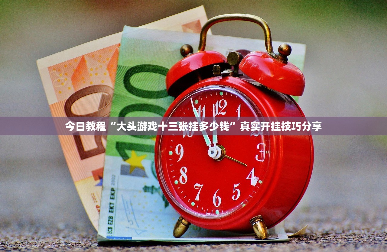 今日教程“大头游戏十三张挂多少钱”真实开挂技巧分享