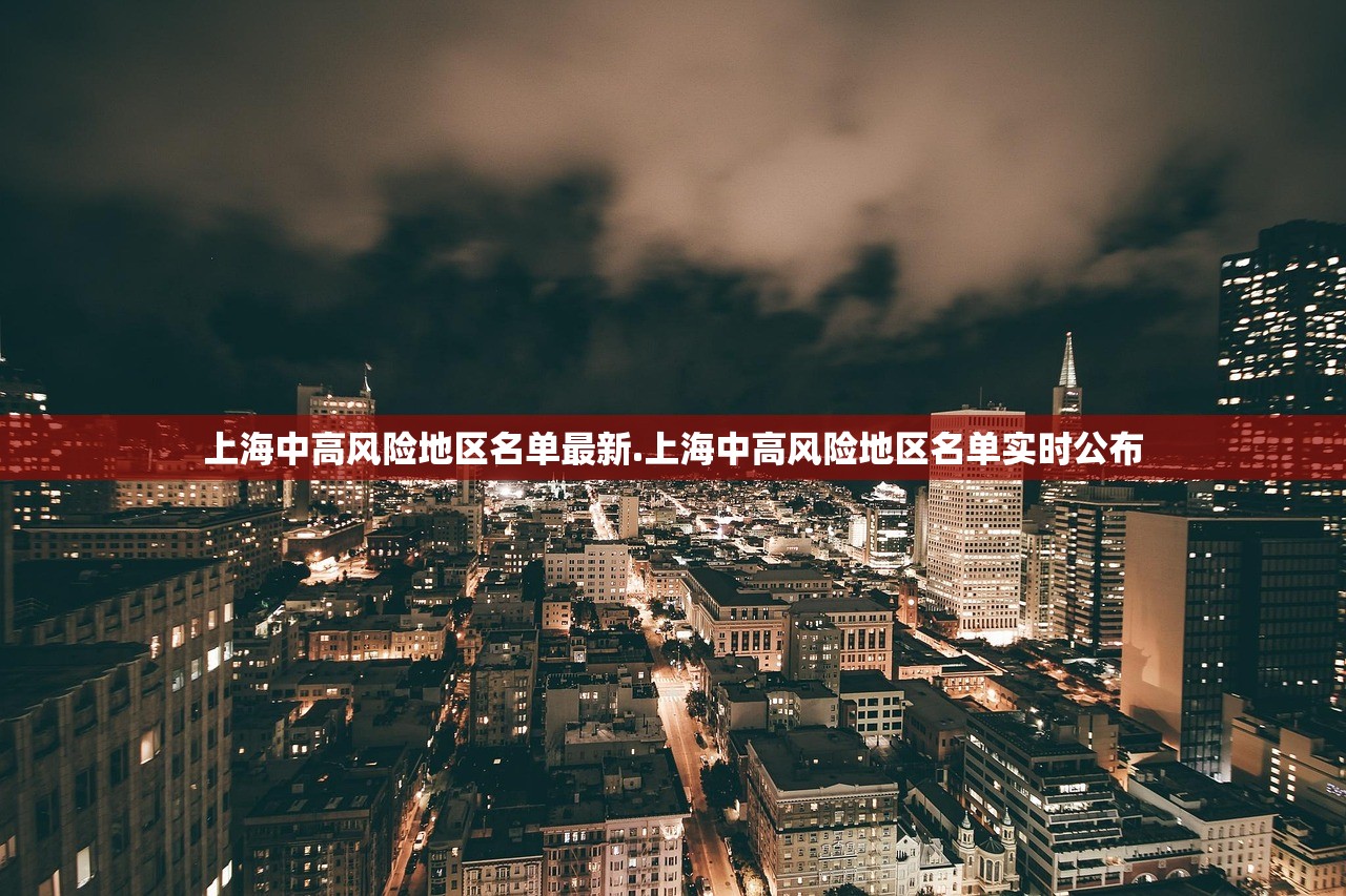 上海中高风险地区名单最新.上海中高风险地区名单实时公布