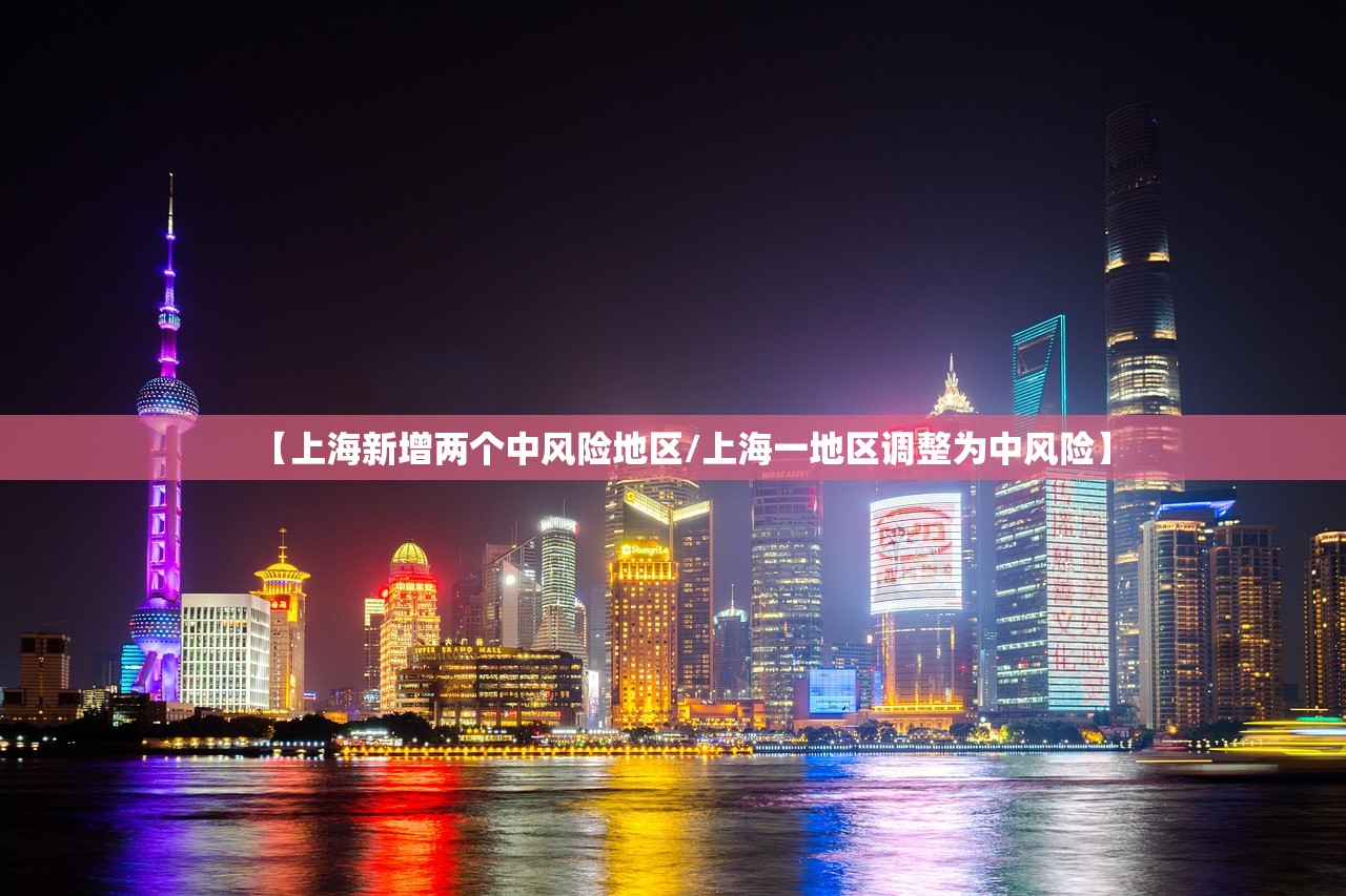 【上海新增两个中风险地区/上海一地区调整为中风险】