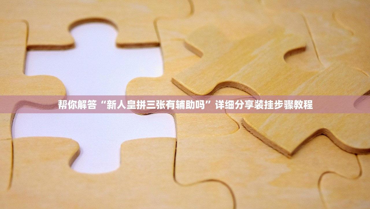 帮你解答“新人皇拼三张有辅助吗”详细分享装挂步骤教程