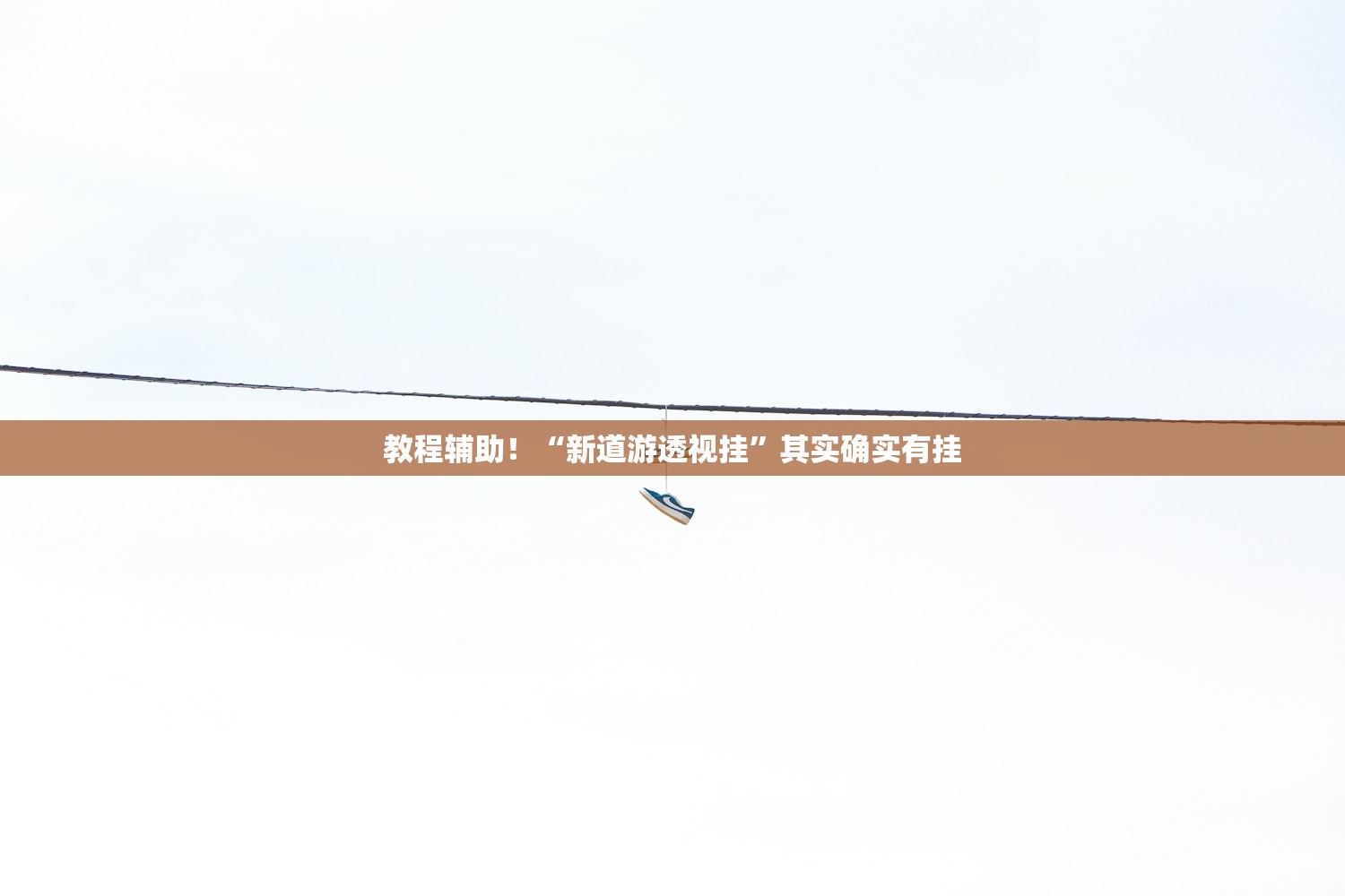 教程辅助！“新道游透视挂”其实确实有挂
