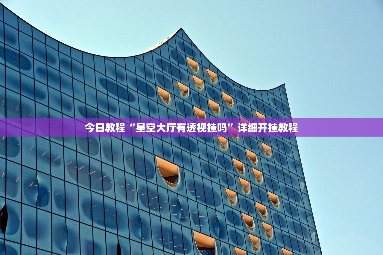今日教程“星空大厅有透视挂吗”详细开挂教程