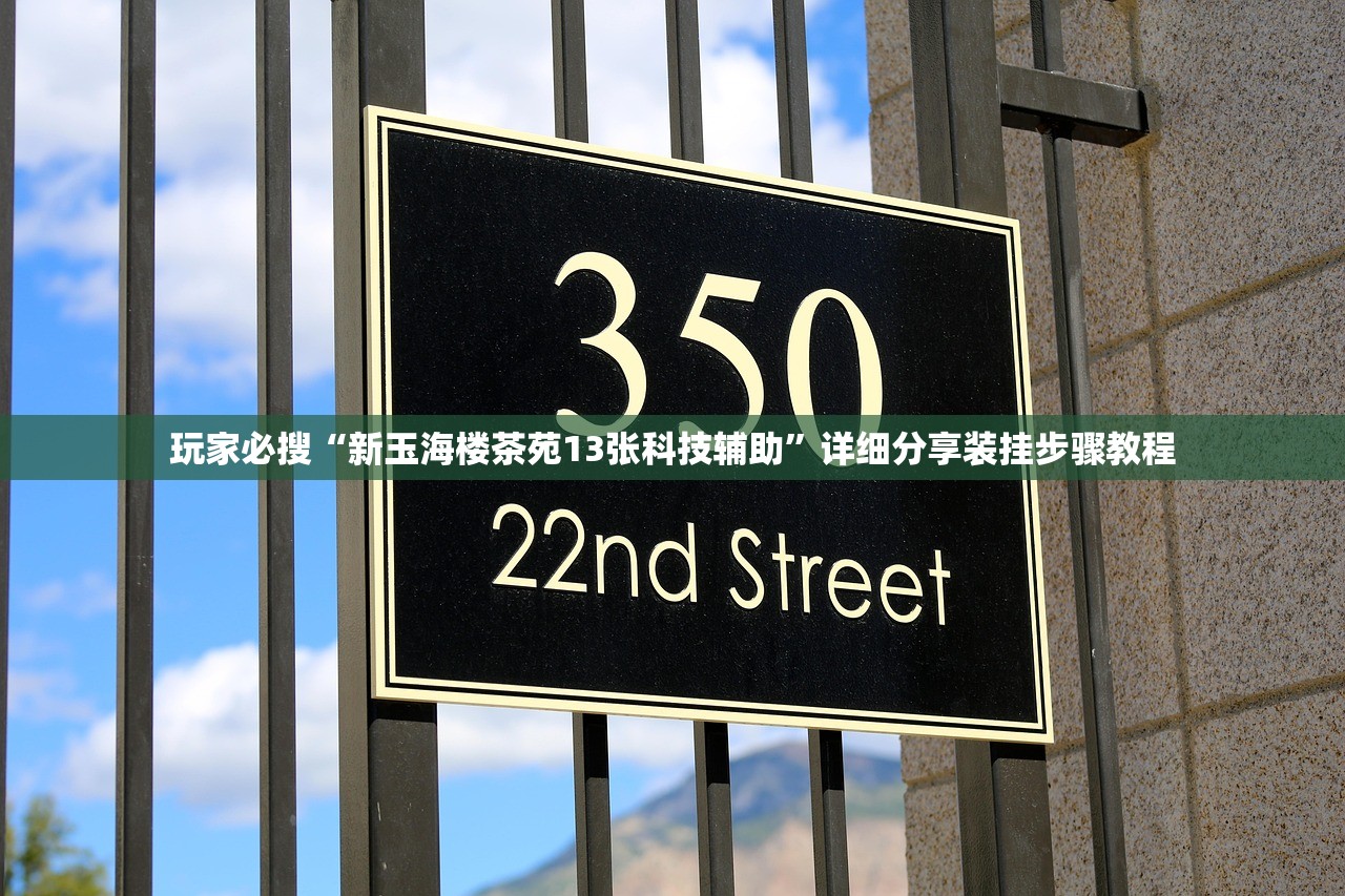 玩家必搜“新玉海楼茶苑13张科技辅助	”详细分享装挂步骤教程