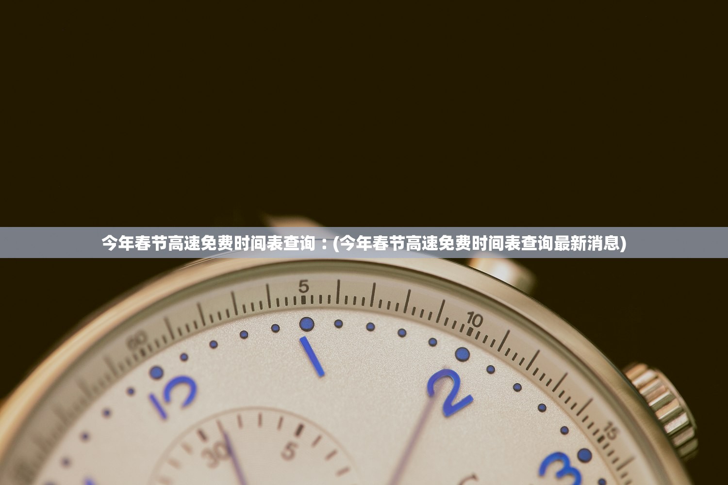 今年春节高速免费时间表查询︰(今年春节高速免费时间表查询最新消息)
