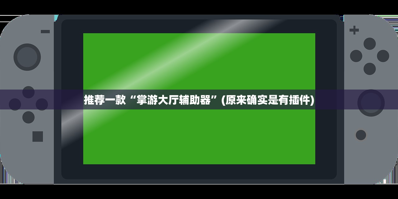 推荐一款“掌游大厅辅助器”(原来确实是有插件)