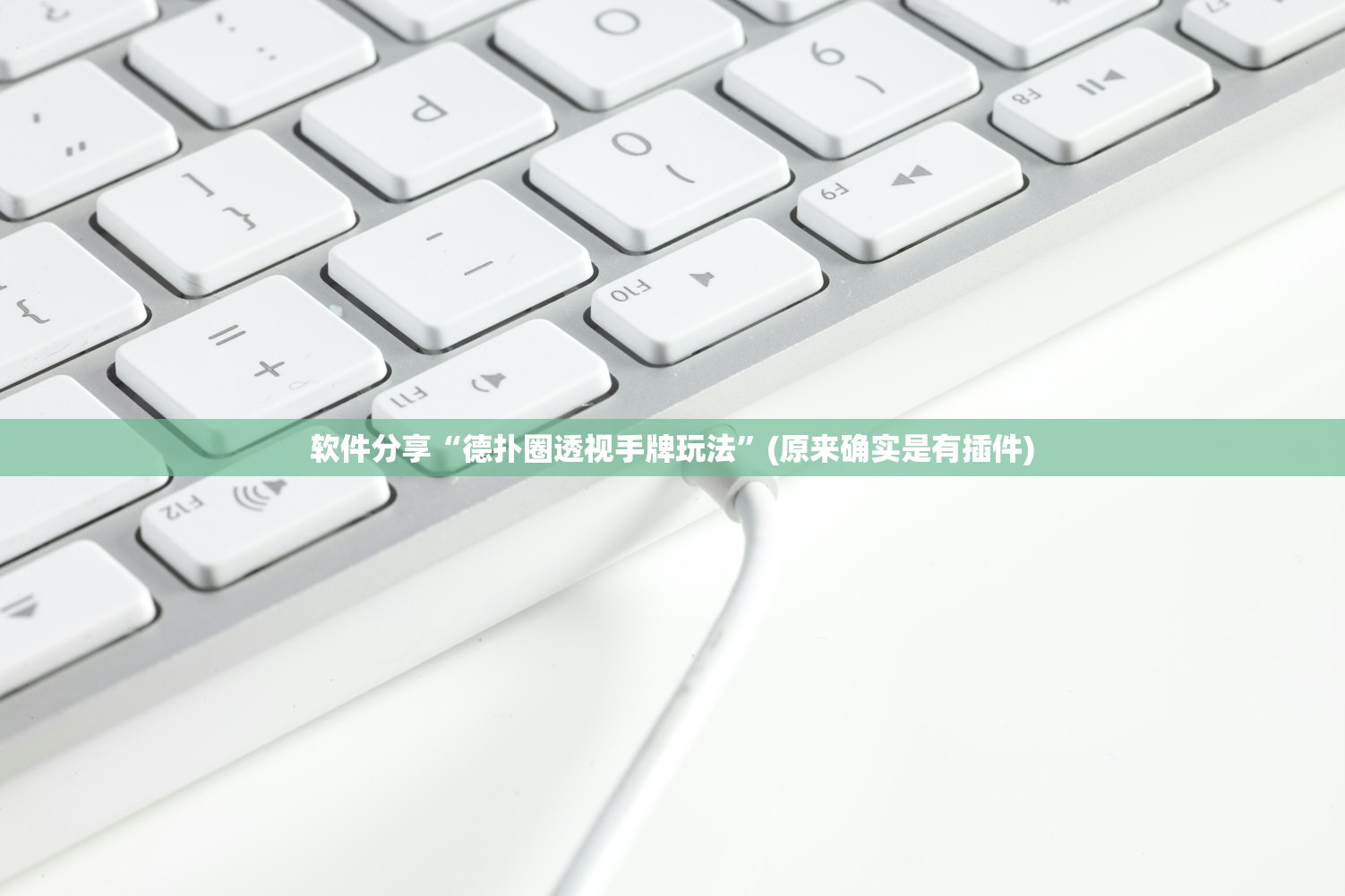 软件分享“德扑圈透视手牌玩法”(原来确实是有插件)