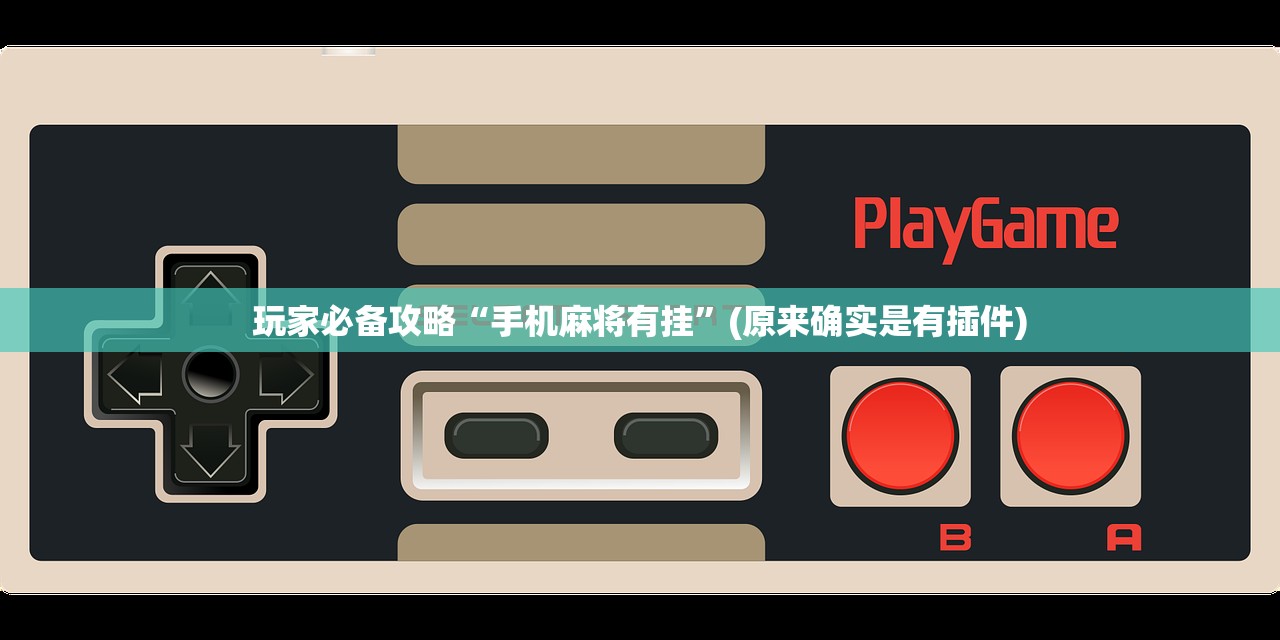 玩家必备攻略“手机麻将有挂”(原来确实是有插件)