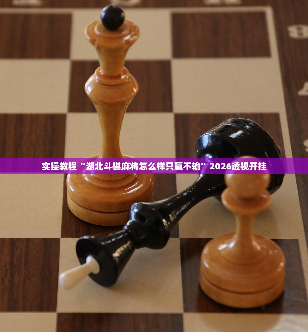 实操教程“湖北斗棋麻将怎么样只赢不输”2026透视开挂