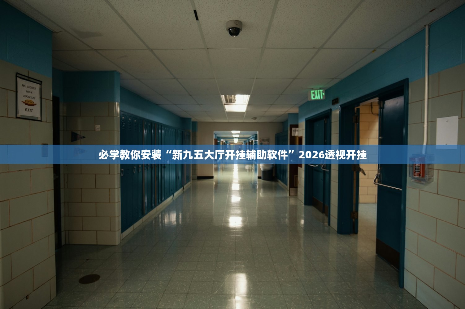 必学教你安装“新九五大厅开挂辅助软件”2026透视开挂