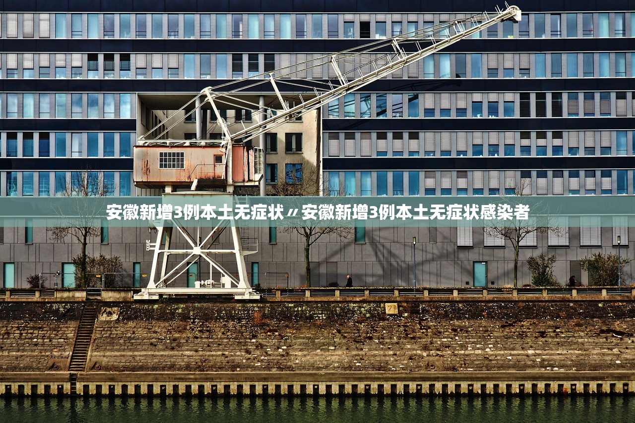安徽新增3例本土无症状〃安徽新增3例本土无症状感染者