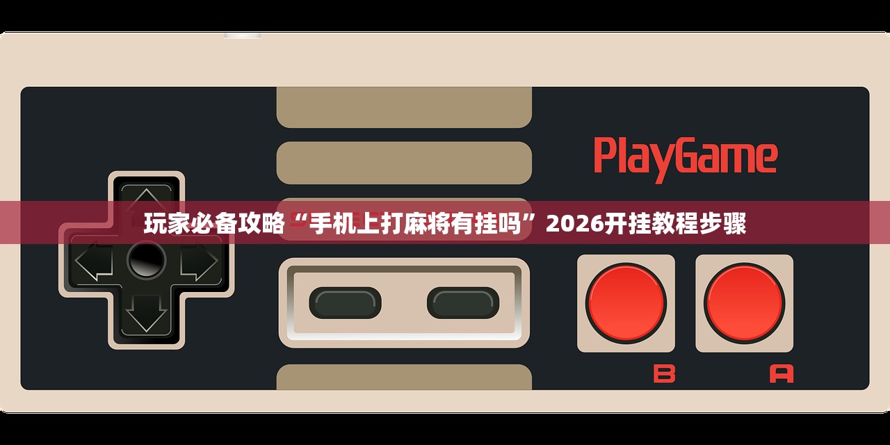 玩家必备攻略“手机上打麻将有挂吗	”2026开挂教程步骤