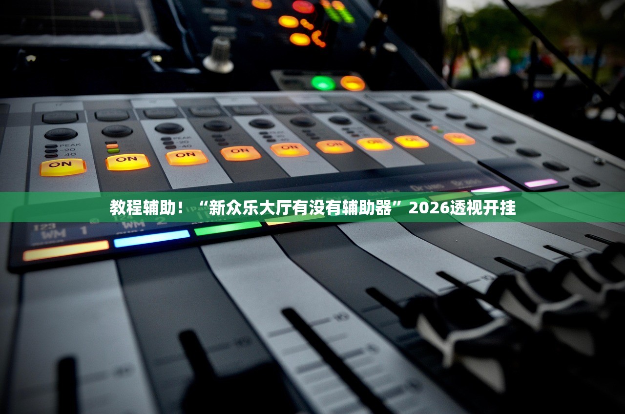 教程辅助！“新众乐大厅有没有辅助器”2026透视开挂