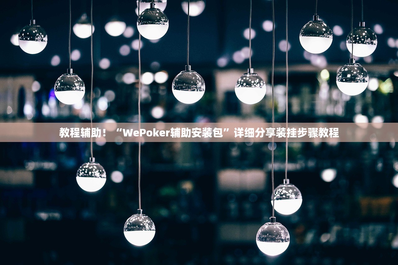 教程辅助！“WePoker辅助安装包”详细分享装挂步骤教程