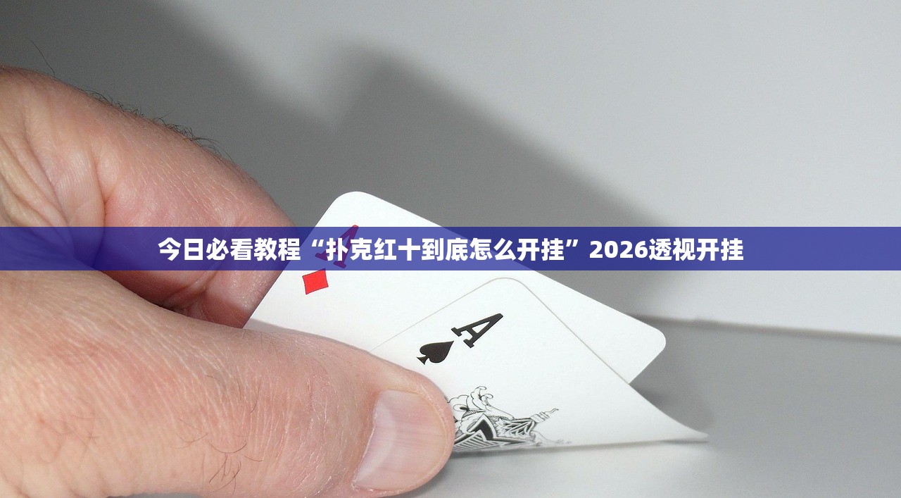 今日必看教程“扑克红十到底怎么开挂”2026透视开挂