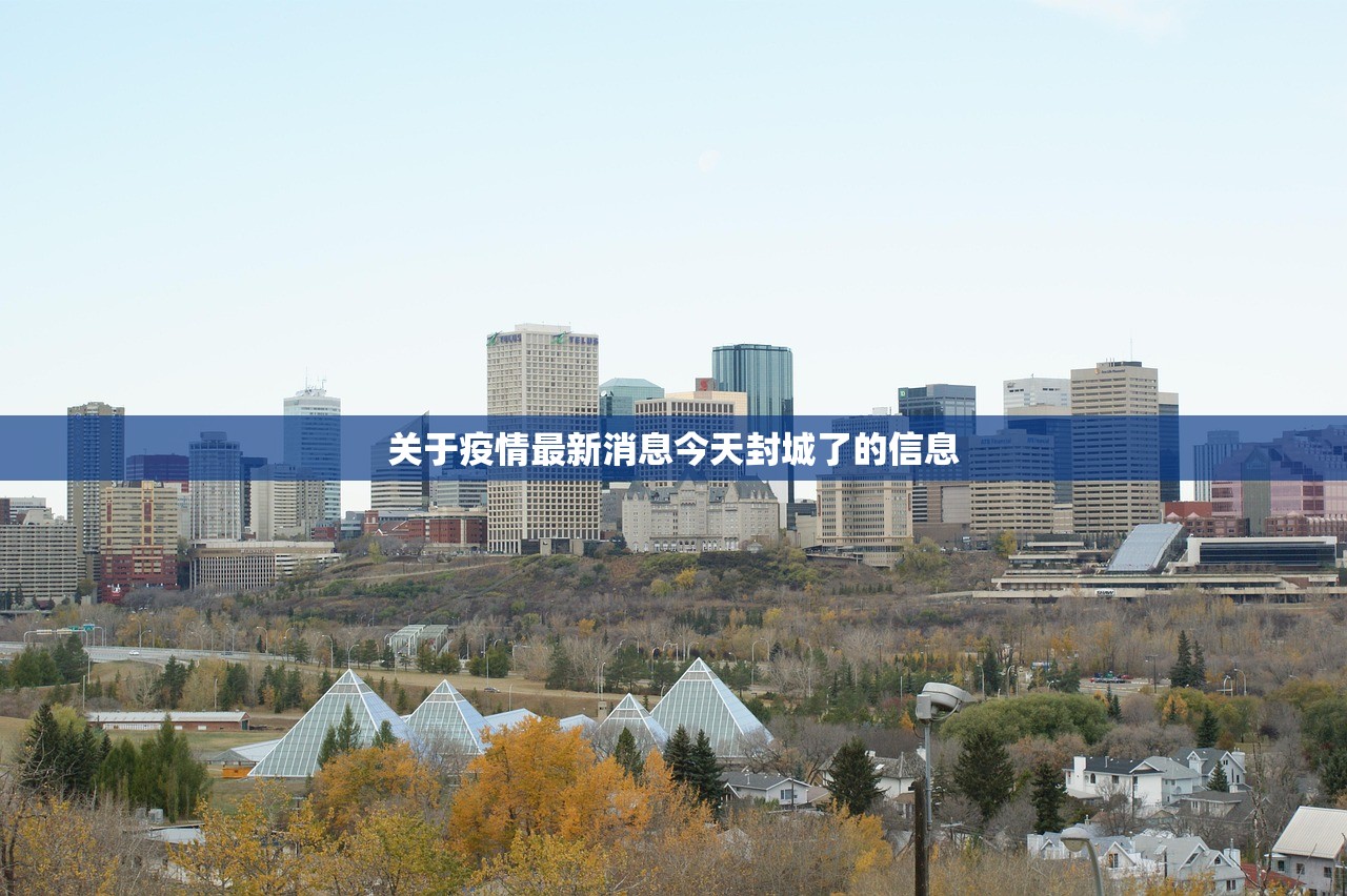 关于疫情最新消息今天封城了的信息 关于疫情最新消息今天封城了的信息