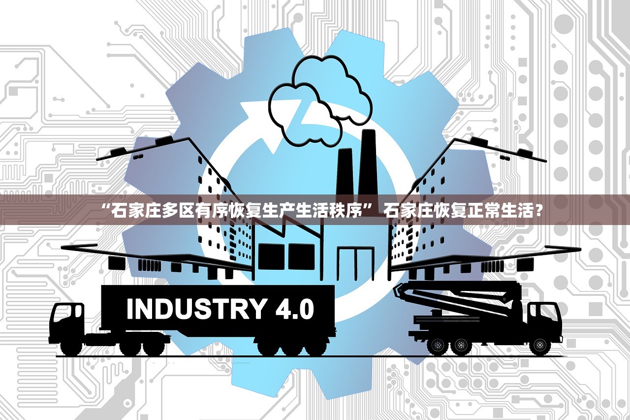 “石家庄多区有序恢复生产生活秩序	” 石家庄恢复正常生活？