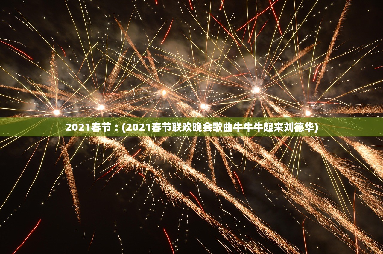 2021春节︰(2021春节联欢晚会歌曲牛牛牛起来刘德华)