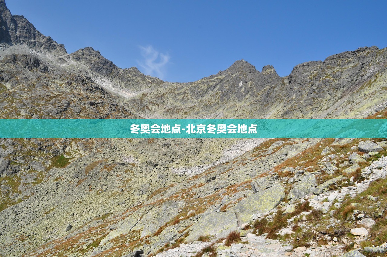 冬奥会地点-北京冬奥会地点
