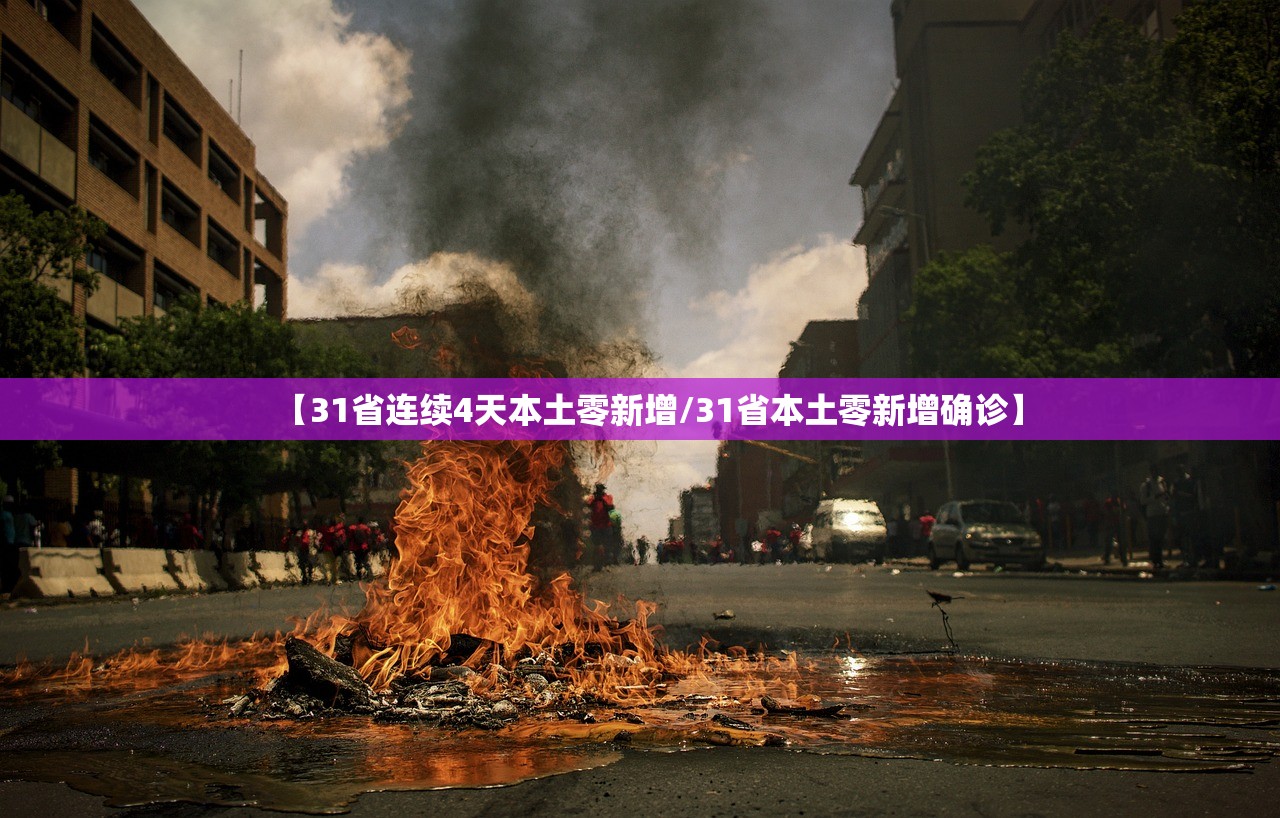 【31省连续4天本土零新增/31省本土零新增确诊】