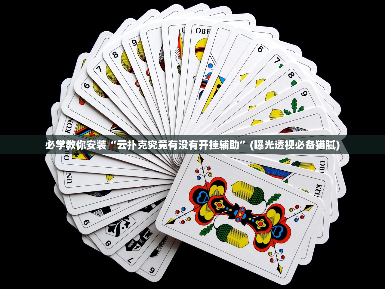 必学教你安装“云扑克究竟有没有开挂辅助”(曝光透视必备猫腻)