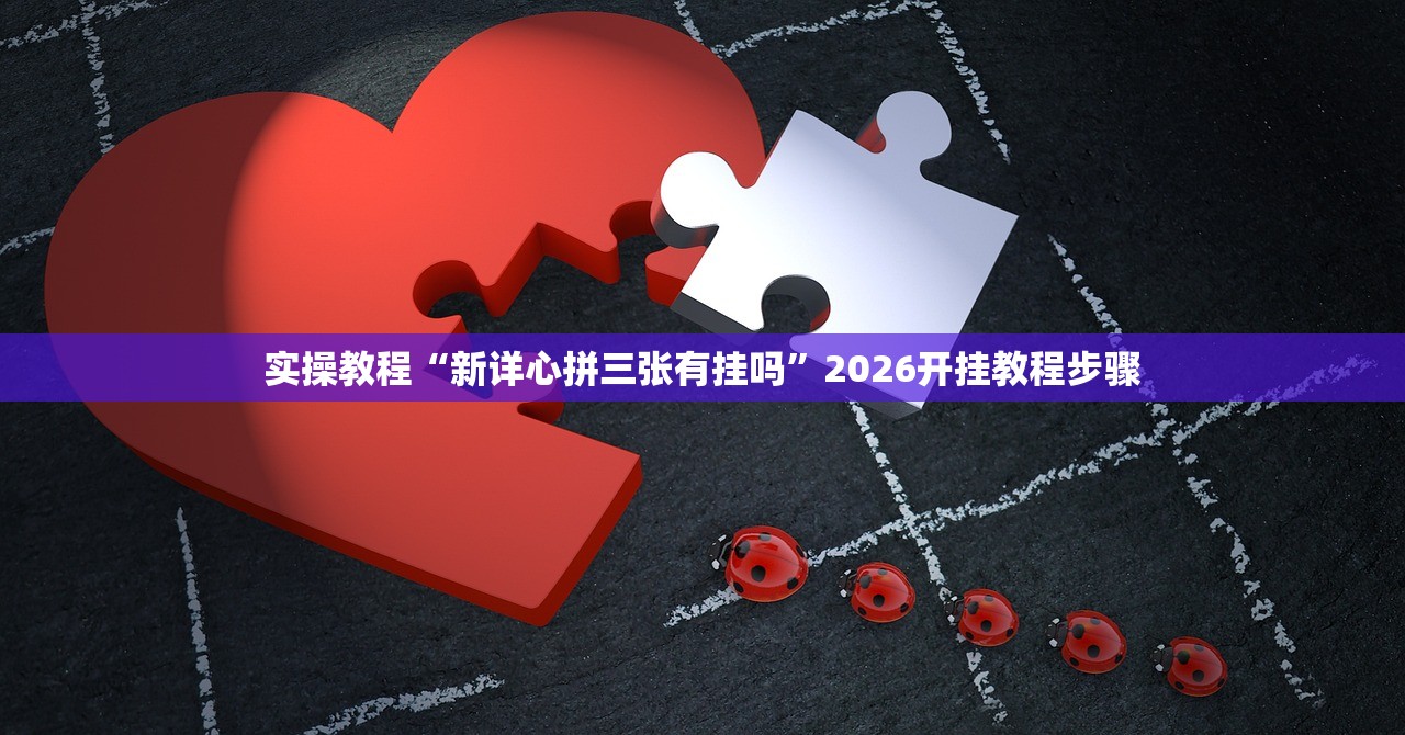 实操教程“新详心拼三张有挂吗”2026开挂教程步骤