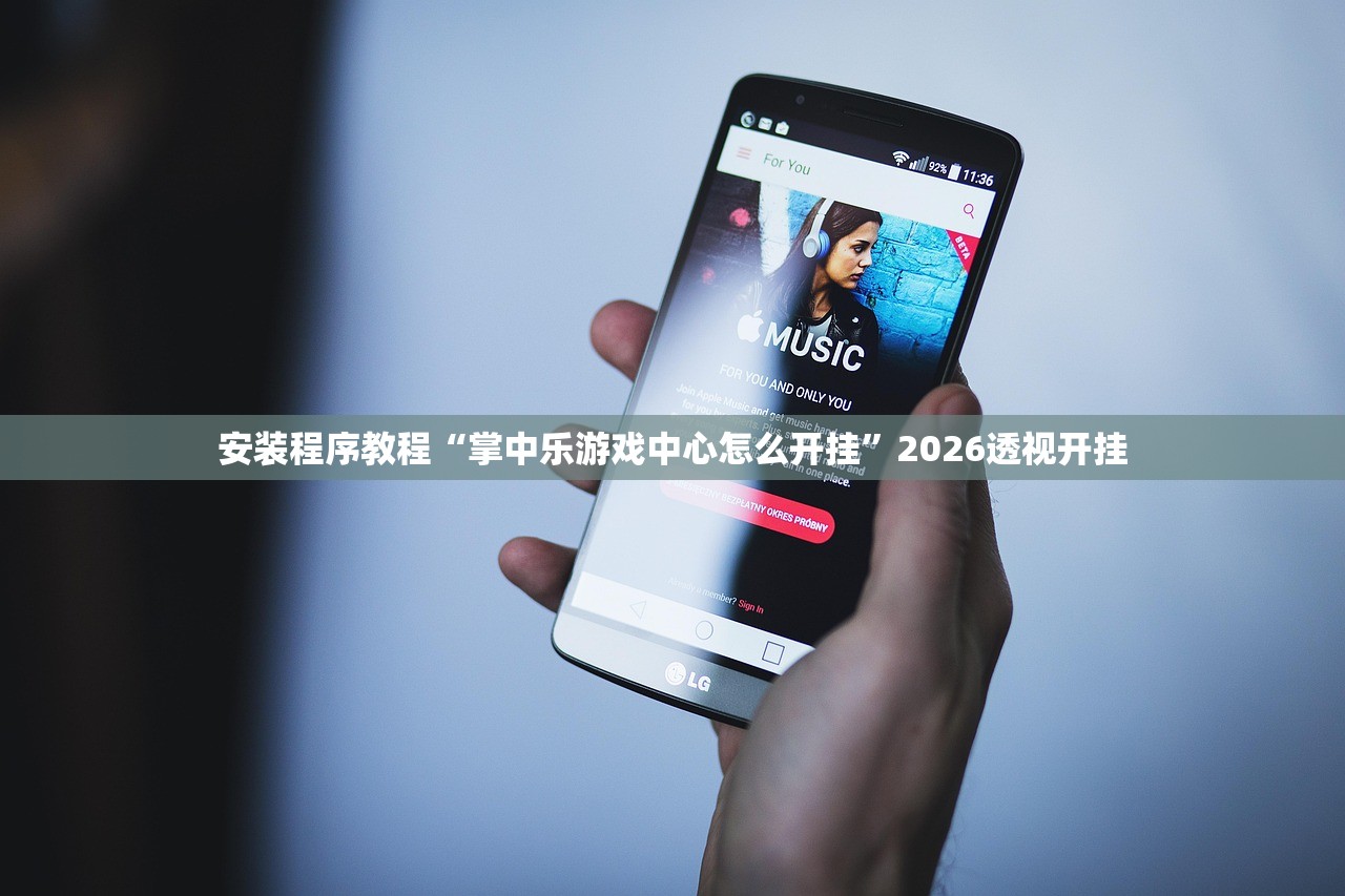 安装程序教程“掌中乐游戏中心怎么开挂”2026透视开挂