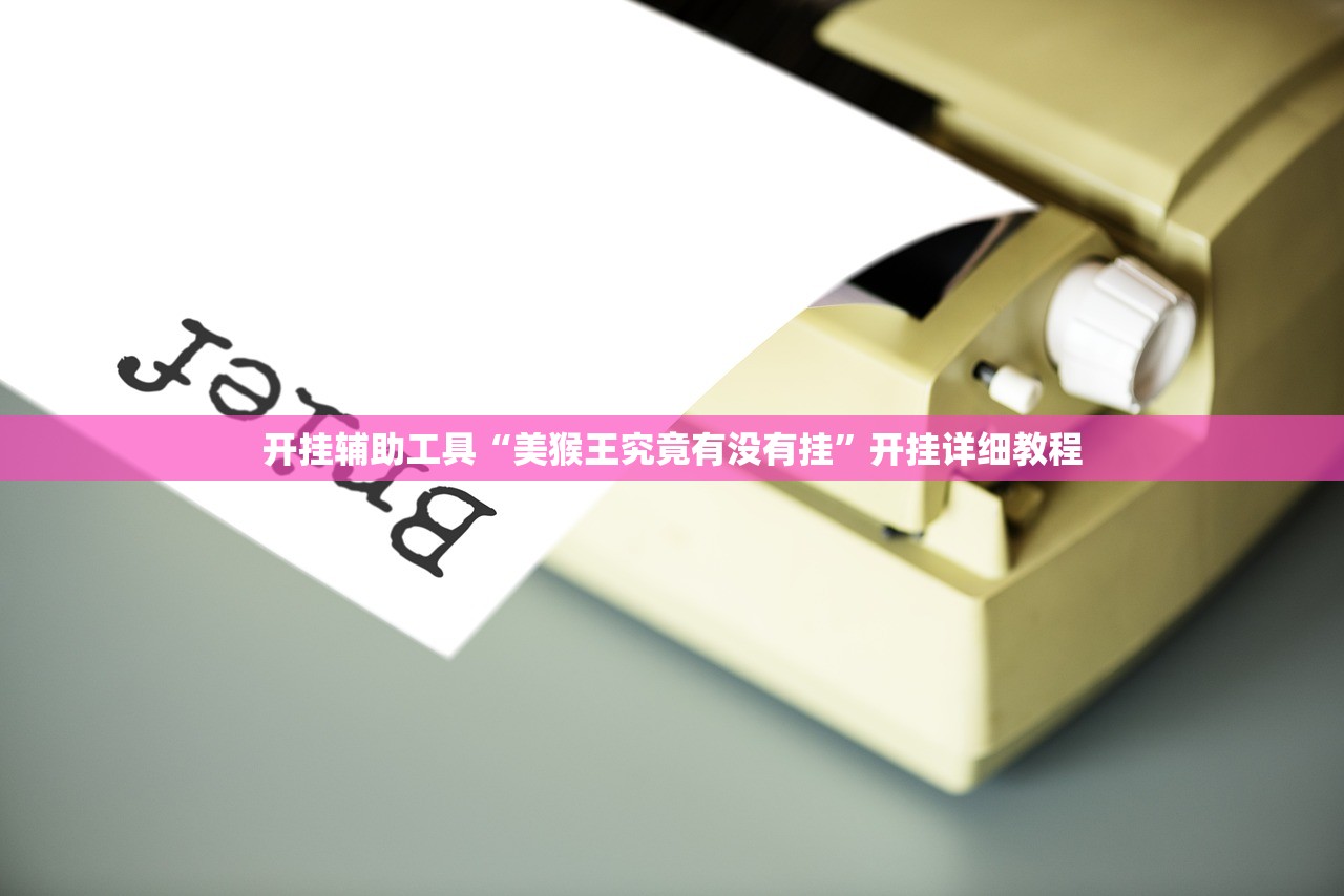 开挂辅助工具“美猴王究竟有没有挂”开挂详细教程