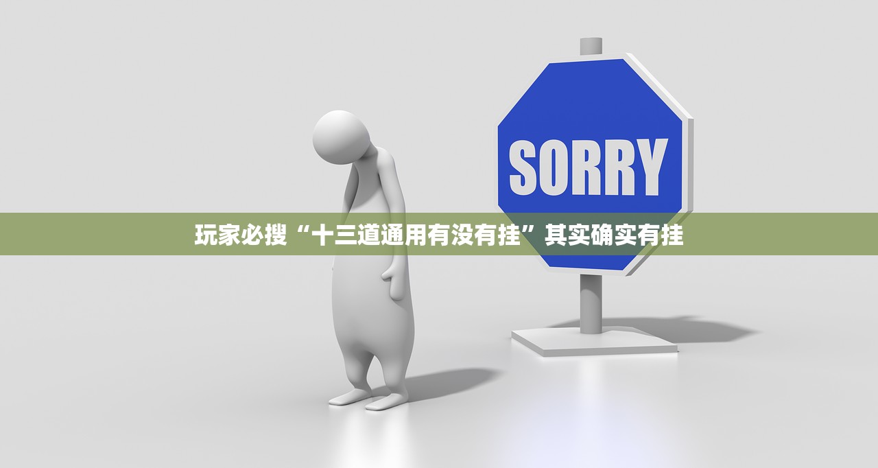 玩家必搜“十三道通用有没有挂	”其实确实有挂