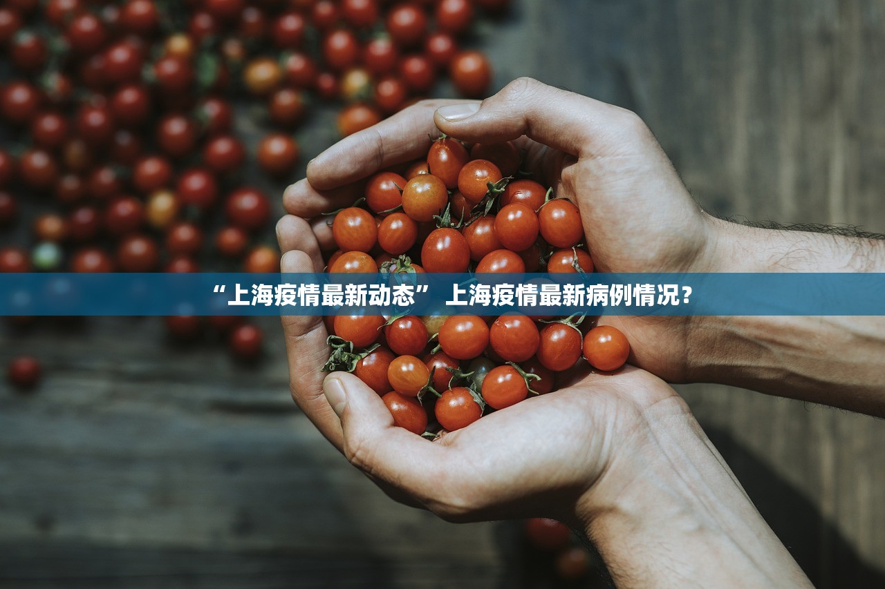 “上海疫情最新动态” 上海疫情最新病例情况？