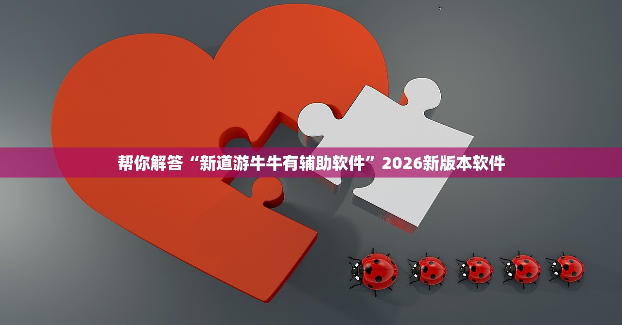 帮你解答“新道游牛牛有辅助软件”2026新版本软件