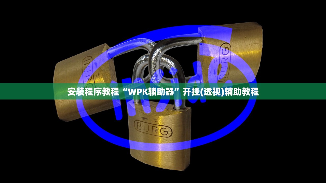 安装程序教程“WPK辅助器”开挂(透视)辅助教程