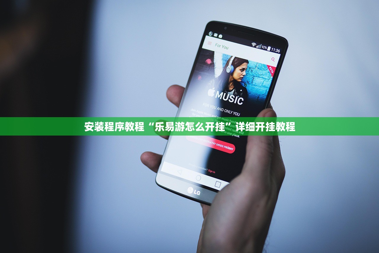安装程序教程“乐易游怎么开挂”详细开挂教程