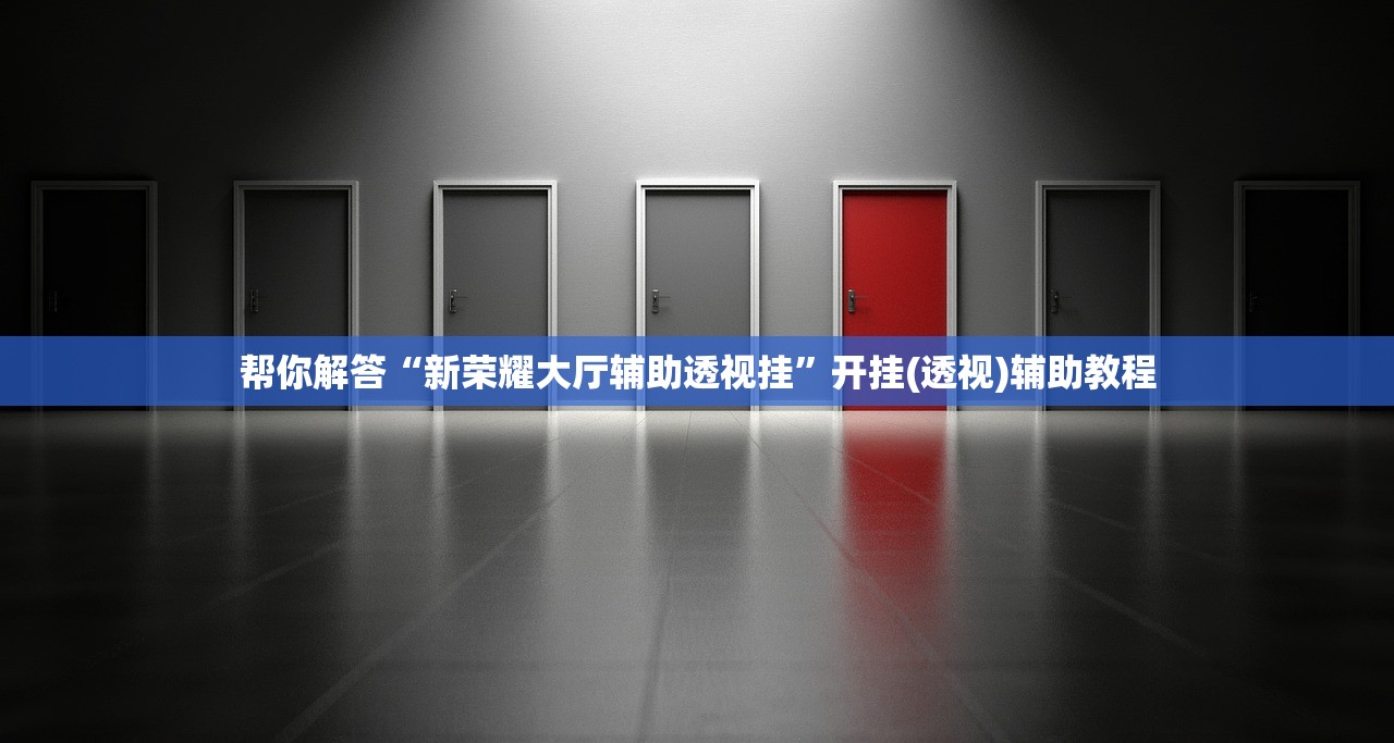 帮你解答“新荣耀大厅辅助透视挂”开挂(透视)辅助教程