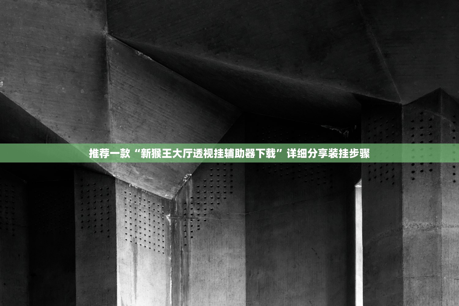 推荐一款“新猴王大厅透视挂辅助器下载	”详细分享装挂步骤