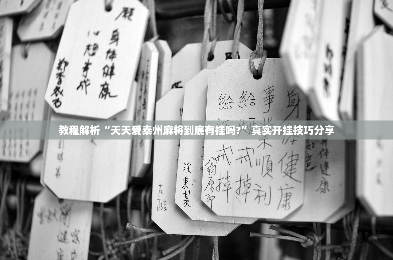 教程解析“天天爱泰州麻将到底有挂吗?”真实开挂技巧分享