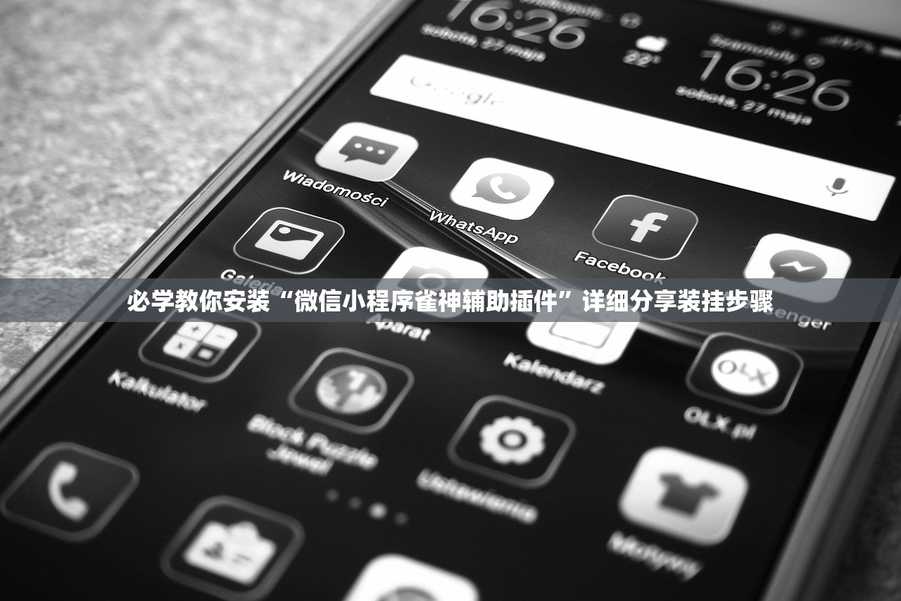 必学教你安装“微信小程序雀神辅助插件”详细分享装挂步骤