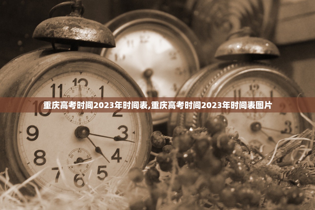 重庆高考时间2023年时间表,重庆高考时间2023年时间表图片
