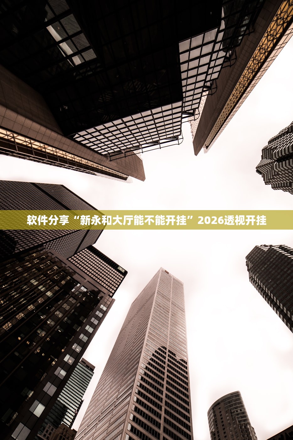 软件分享“新永和大厅能不能开挂”2026透视开挂