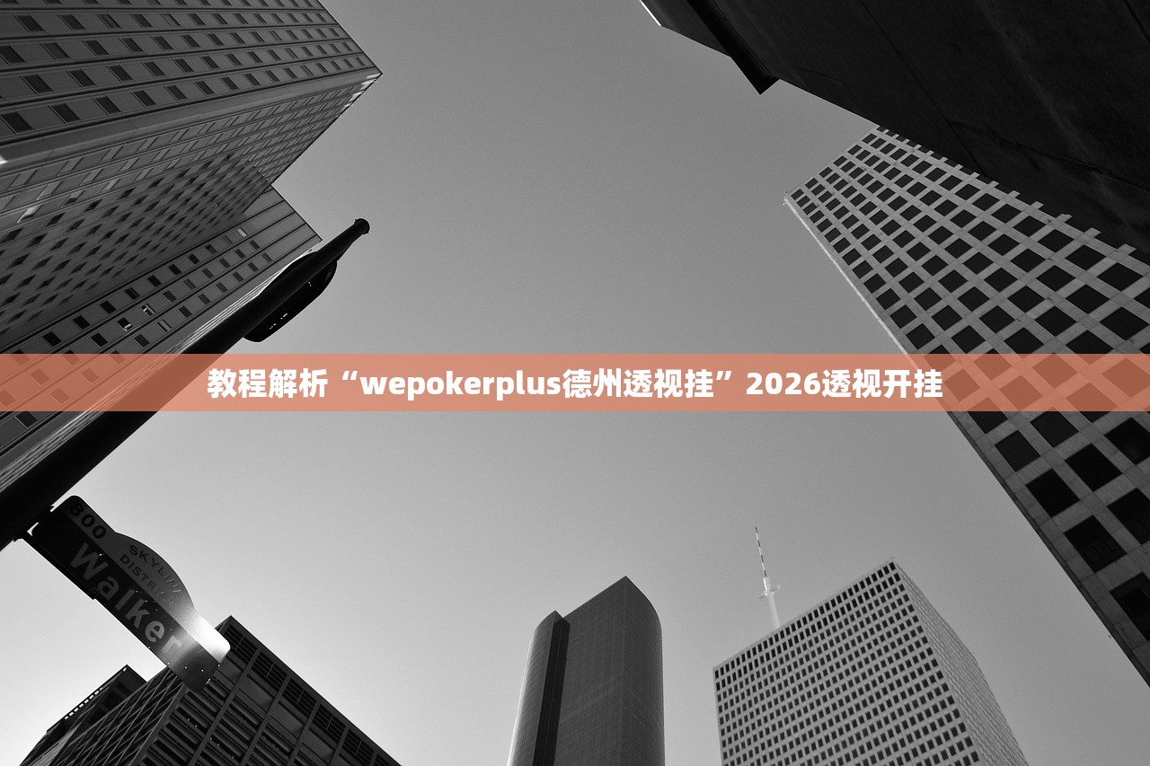教程解析“wepokerplus德州透视挂”2026透视开挂