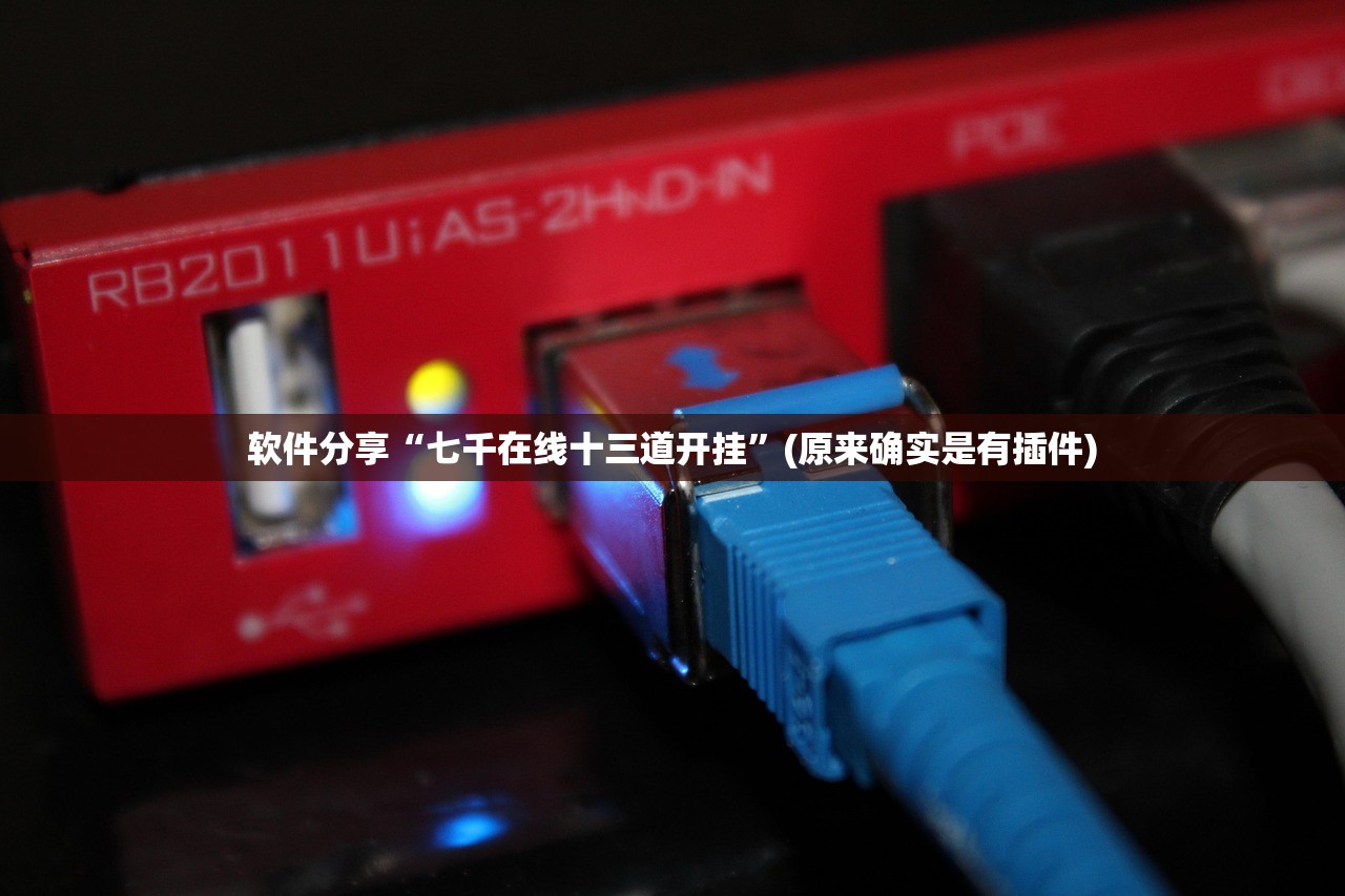 软件分享“七千在线十三道开挂	”(原来确实是有插件)
