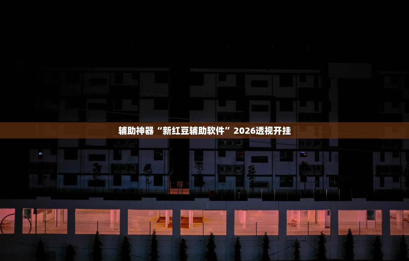 辅助神器“新红豆辅助软件”2026透视开挂