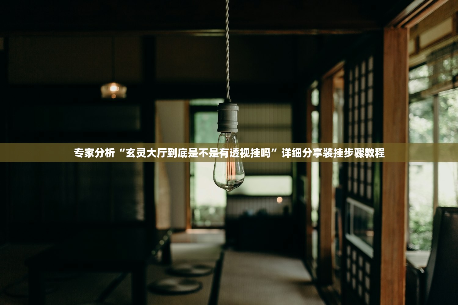 专家分析“玄灵大厅到底是不是有透视挂吗”详细分享装挂步骤教程
