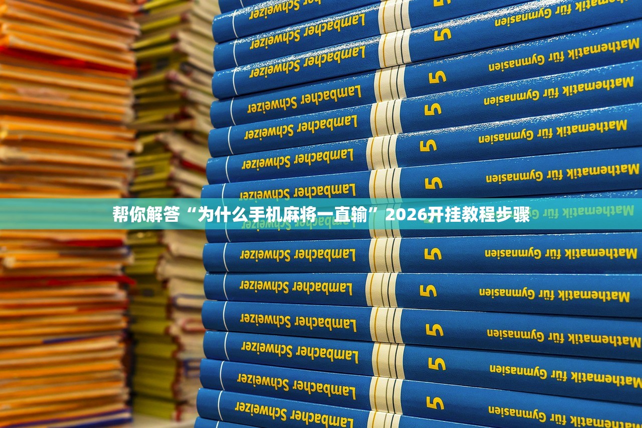 帮你解答“为什么手机麻将一直输	”2026开挂教程步骤