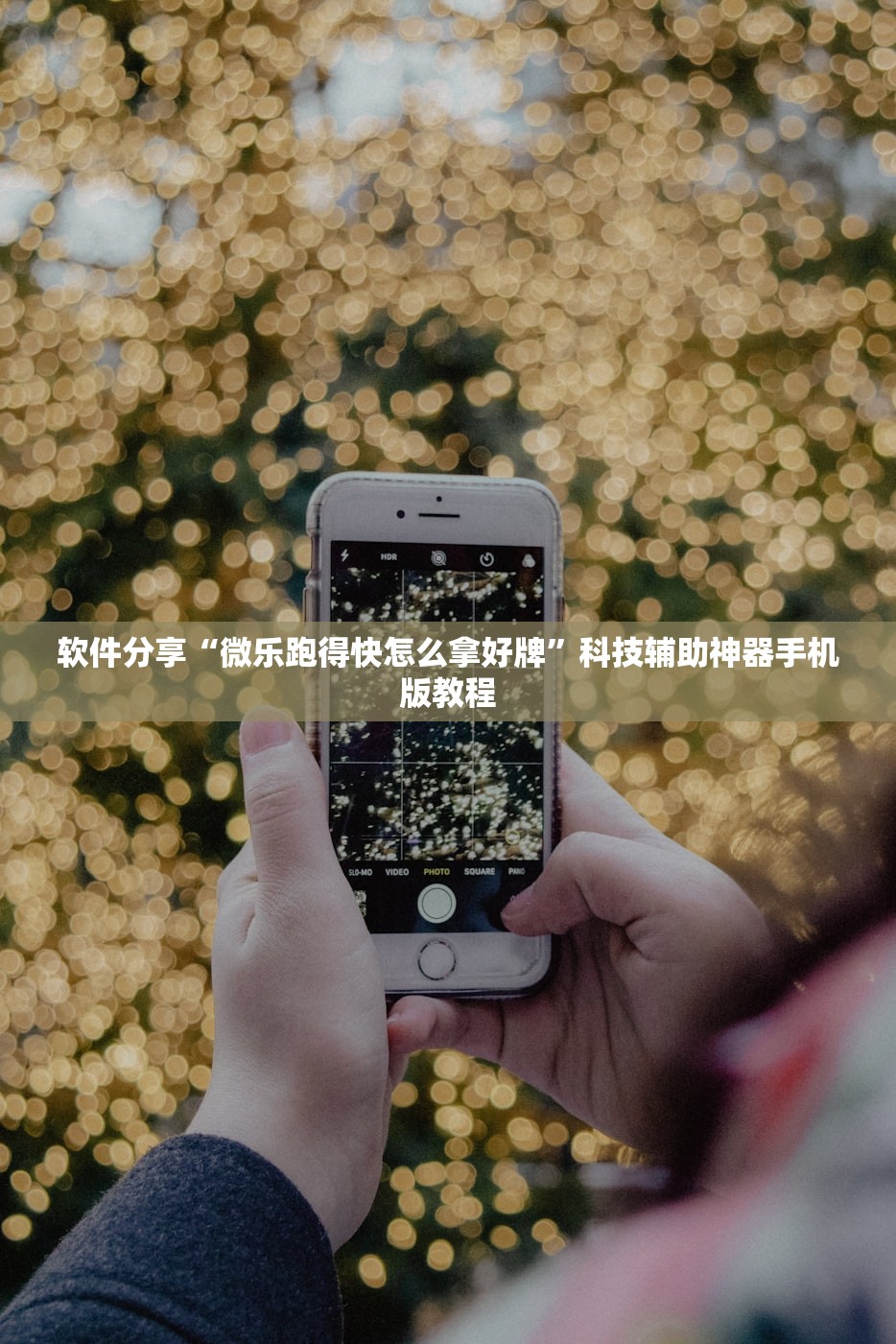 软件分享“微乐跑得快怎么拿好牌”科技辅助神器手机版教程