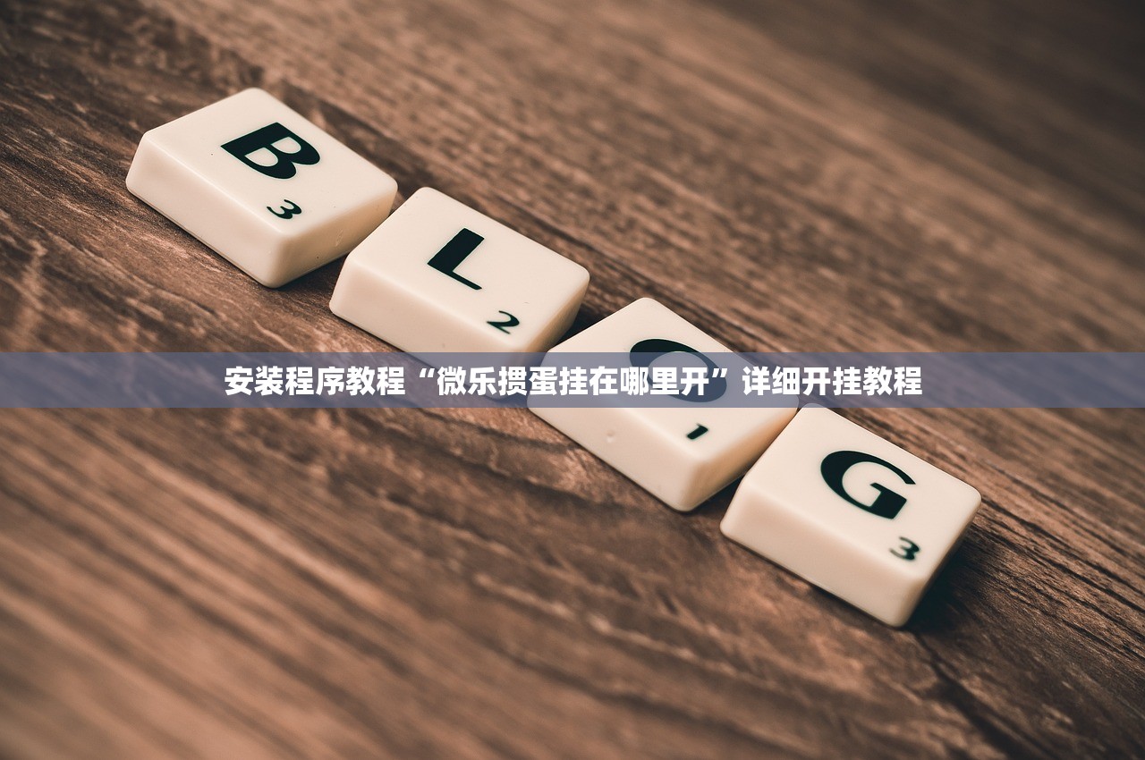 安装程序教程“微乐掼蛋挂在哪里开”详细开挂教程