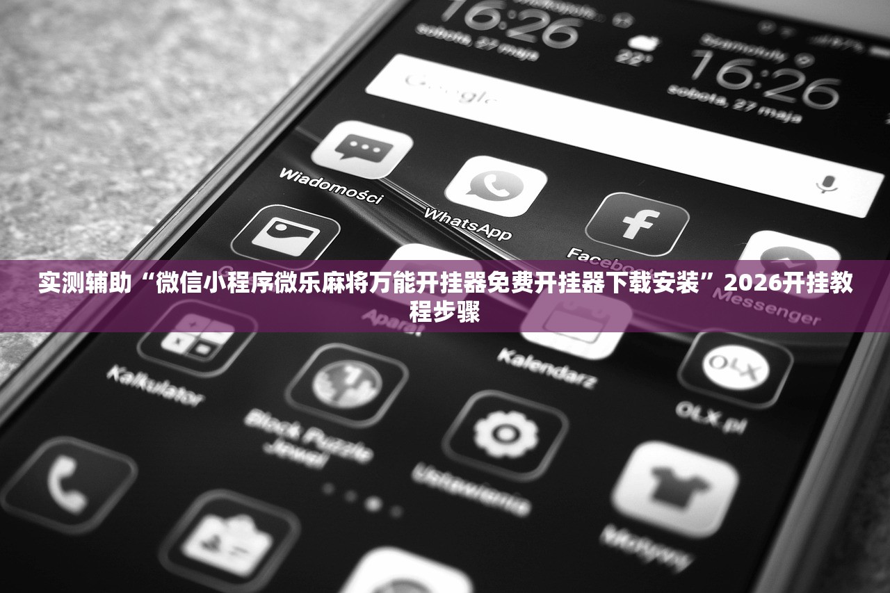 实测辅助“微信小程序微乐麻将万能开挂器免费开挂器下载安装”2026开挂教程步骤