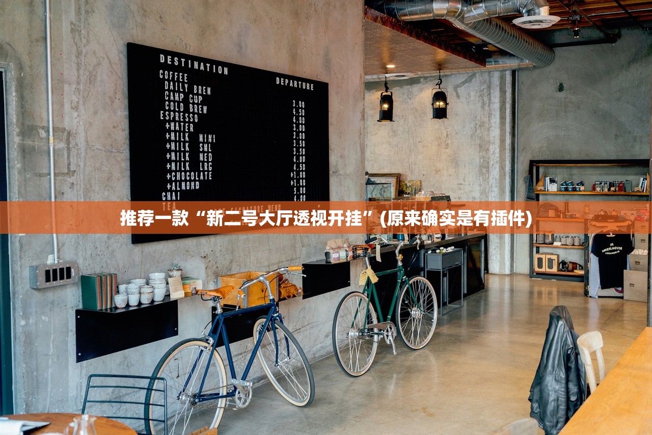 推荐一款“新二号大厅透视开挂”(原来确实是有插件)
