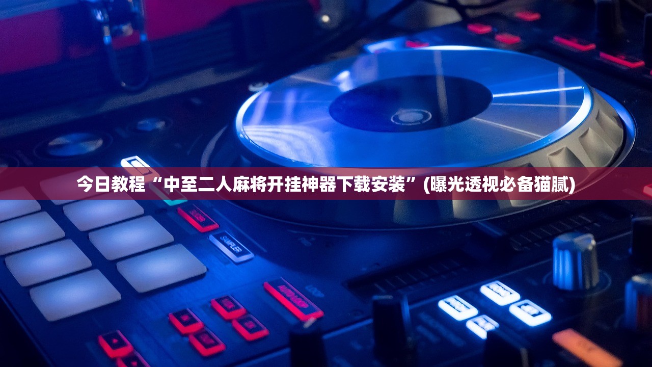 今日教程“中至二人麻将开挂神器下载安装”(曝光透视必备猫腻)